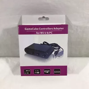 (NEW) Game Cube Controllers Adapter For WiiU, PC USB & Switch - Picture 1 of 2