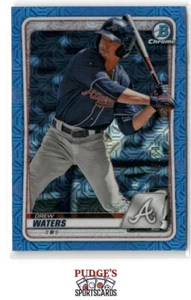Drew Waters 2020 Bowman Chrome Prospects Mojo Refractors Blue #BCP-2 #/150 - Picture 1 of 2