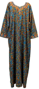 India Pakistani Size Large Embellished Kameez Gown Kwanzaa Christmas Long Dress - Picture 1 of 9