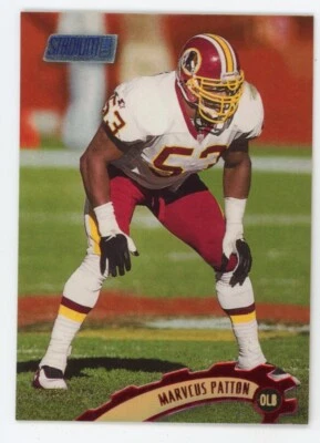 1997 Stadium Club Marvcus Patton #96 - Image 1 of 2
