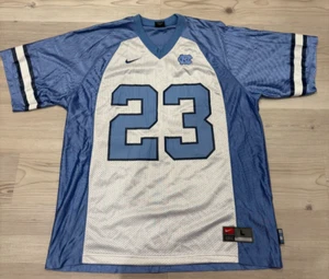 Maglia calcio vintage TEAM Nike North Carolina Tar Heels #23 uomo taglia L blu - Foto 1 di 6