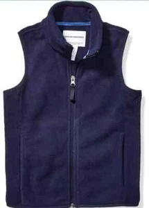 Amazon Essentials Gilet Gillet Boys Girls Kids Age 9 Polar Fleece Warm Full Zip - Picture 1 of 4