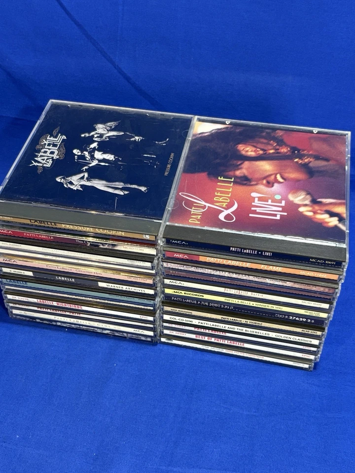 RARE! CD Lot Of 24 Patti LaBelle CDs Rhythm & Soul Greatest Hits Pop Music R&B - Image 1 of 4