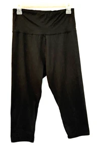 Leggings/pantaloni yoga neri donna/adolescente/junior usati in ottime condizioni lunghezza Capri taglia L-XL - Foto 1 di 3