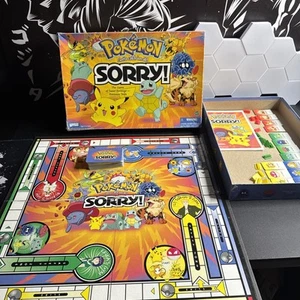 Vintage 2000 Pokémon Sorry Brettspiel Parker Brothers Hasbro - komplett - Bild 1 von 16