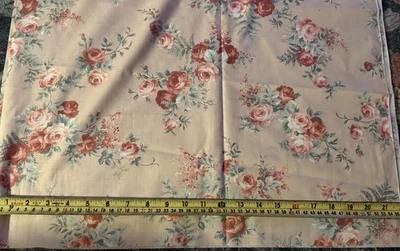 Joan Kessler 100% Cotton Floral Fabric Vintage - Image 1 of 2