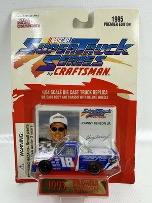 CAMPEONES DE CARRERAS Johnny Benson Jr 1995 NASCAR SuperTruck 1:64 Chevy Silverado Foto 1 de 4