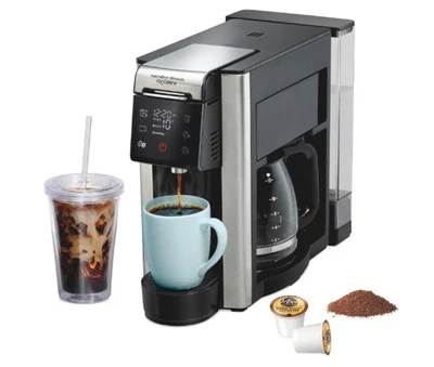Hamilton Beach FlexBrew Advanced 5-in-1 Programmable 12 Cup Drip and Single - Image 1 of 4