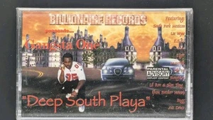 Gangsta One- Deep South Playa Cassette *SEALED* Houston TX Rap Tape 2001 - Picture 1 of 2
