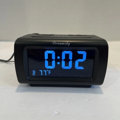 DreamSky Alarm Clock Radio for Bedroom - FM Radio Clock - Image 1 of 4