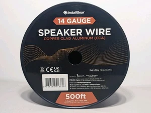 InstallGear 14 Gauge Speaker Wire Cable (500ft), 14 AWG Speaker Wire Cable - Bild 1 von 4
