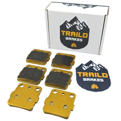 Yamaha Raptor 660 R/350 Ceramic Brake Pad Set Front & Rear 2001-2013 - Image 1 of 4