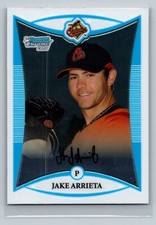 2008 Bowman Chrome Jake Arrietta FIRST BOWMAN #BCP164 - Baltimore Orioles