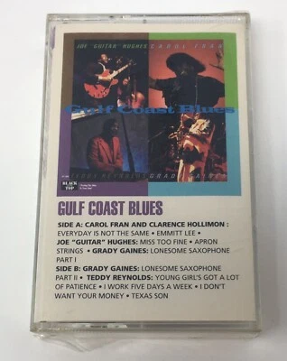 GULF COAST BLUES “Volume 1” SEALED Cassette Tape Black Top C-BT-1056 Joe Hughes - Image 1 of 3