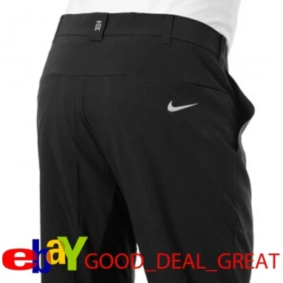 Tiger Woods Adaptive Fit Vented Golf Pants 585784-010 Black  @ PICK SIZE - Image 1 of 4