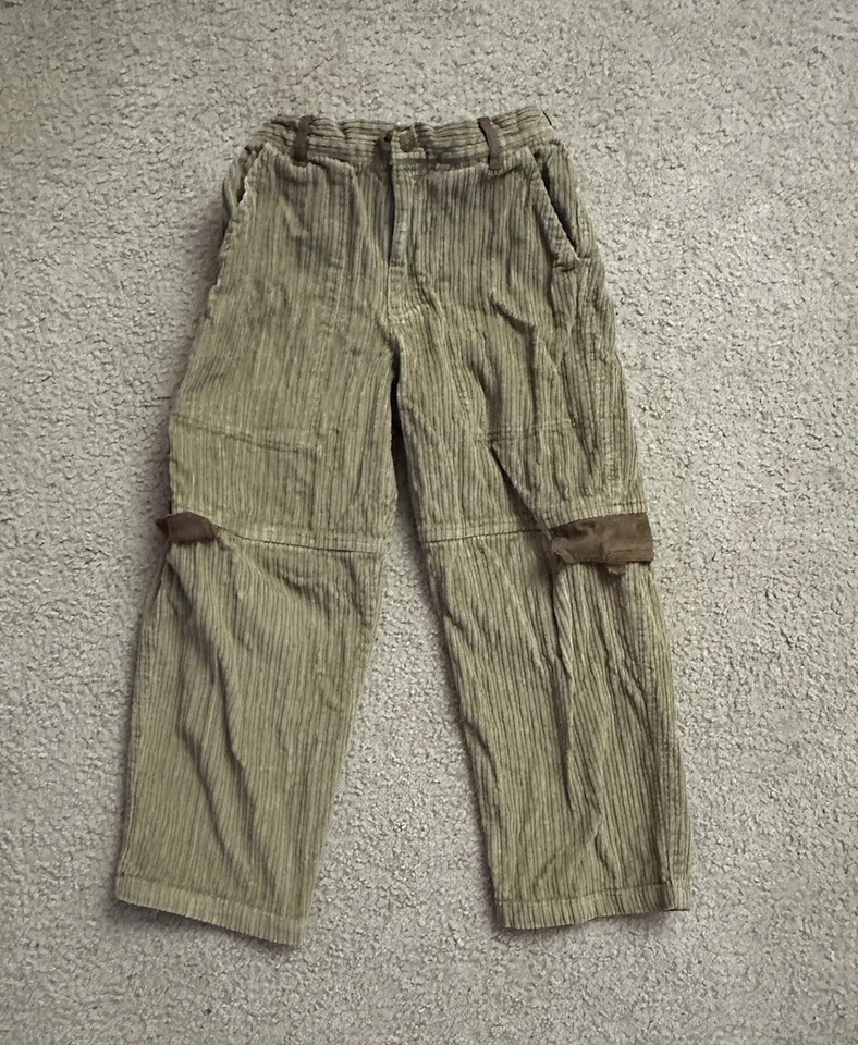 Hartsprings Kitestrings 男孩裤子 8 码灯芯绒工装裤 — 第 1/4 张图片