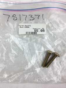 Polaris OEM 7517371 Seat Nosepan Screw LOT OF 2 - Bild 1 von 2