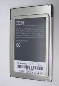 IBM 92G9352 PCMCIA Auto 16/4 Card Only - Picture 1 of 3