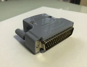 Conector Macho 50 Pin Db50 Puerto Serial Paralelo Soldadura 3 Filas - Imagen 1 de 7