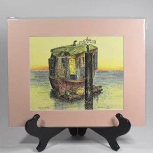 Kate Drew Wilkinson Signed Art Print "The Endangered Species No. 1" Sausalito CA - Picture 1 of 8