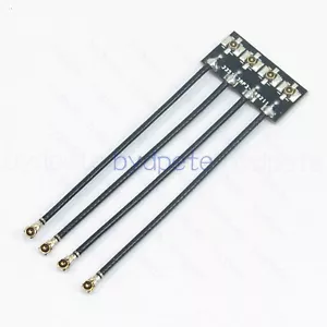 1pc 4way 4x MHF4 WFL w.FL IPX4 male to female on PCB cable adapter IPX adaptor - Picture 1 of 9