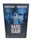 Hard Rain Vhs Video 1997 Big Box Ex-rental Polygram Crime Video Morgan Freeman