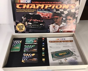 1998 Nascar Champions Board Game Dale Earnhardt 3 & Jeff Gordon 24 Complete