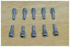 Bicycle Bike brake cable  steel barrel adjusters (10) - Silver 6mm x 1"
