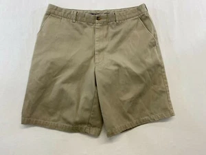 Pantalones Cortos Chinos RJ McCarthy Para Hombre Talla 36 Beige Frente Plano Uniforme Pantalones Cortos - Imagen 1 de 4