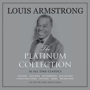 Louis Armstrong - The Platinum Collection (3LP 180g White Vinyl) NEW/SEALED - Picture 1 of 1