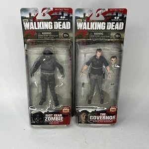 McFarlane Toys Walking Dead Action Figures-Zombie, The Governor, Rick Grimes - Picture 1 of 6