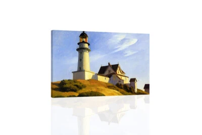 "The Lighthouse at Two Lights Edward Hopper" Canvas or Print Wall Art - Image 1 of 2