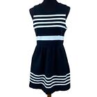 Madewell Womens Sleeveless Nautical Striped Jersey Knit Dress Size M
