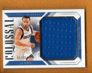 J.J. Barea 2018-19 Panini National Treasures BK Colossal Materials Jersey /99 - Picture 1 of 2