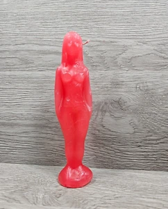 Red Feamail Woman Figure 7" Candle Blessing Attraction Spirituality - Picture 1 of 7