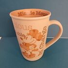 Tasse à café amusante Walt Disney World Minnie Mouse douce impertinente précieuse en charge