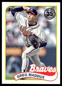 2024 Topps Series 1 1989 Throwback Greg Maddux Atlanta Braves #89B-86