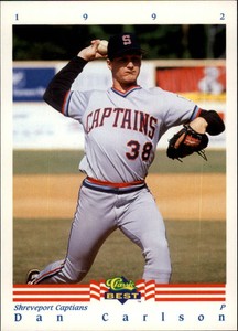 1992 Classic/Best #183 Dan Carlson