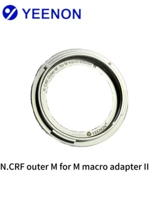 YEENON N/C RF-M (Outer) Adapter Gen2 - Nikon/Contax RF Lens to Leica M Macro