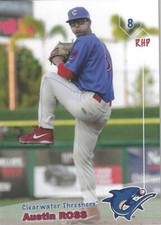 2019 Grandstand Clearwater Threshers #NNO Austin Ross Philadelphia Phillies