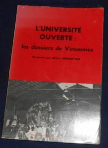 L'Université Ouverte : les dossiers de VincennesGrenoble Presses - Picture 1 of 1