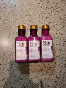 3 Maui Moisture Hair Care Heal & Hydrate Shea Butter Shampoo 13 Fl Oz Each - Picture 1 of 8