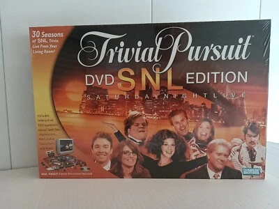 Trivial Pursuit DVD Boardgame SNL Saturday Night Live Parker Brothers New SEALED - Image 1 of 4