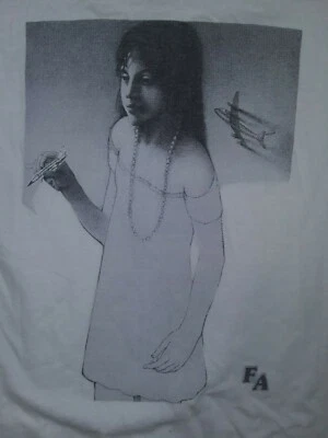 F*Cking Awesome Long Sleeve White T-Shirt Men's Small  - Image 1 of 4