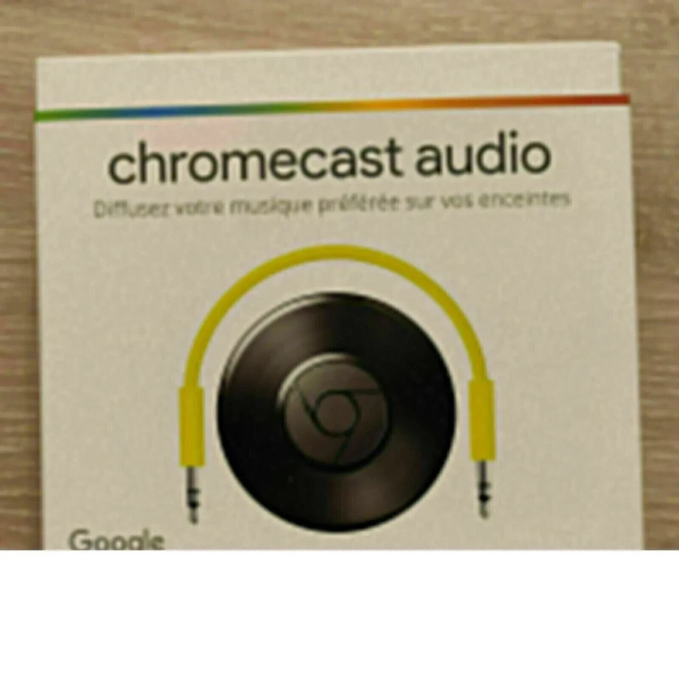 Google Chromecast Audio - lecteur audio réseau - NEUF - Immagine 1 di 1