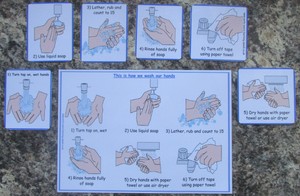 Washing your hands ~ Personal Hygiene Cards ~ Basic requirements ~SEN~Autism~