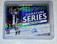 2020 Optic Holo Cole Anthony Rookie AUTO Prizm Rc