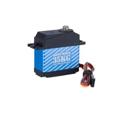 Winch/ Servo Rescue Truck Tow Truck Crane Arm Wrecker for 1/10 SCX10 TRX4 RC DIY - Image 1 of 4