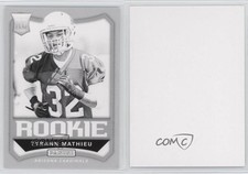 2013 Panini Father's Day Progressions Black /5 Tyrann Mathieu #28 Rookie RC