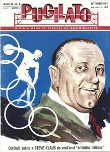 Boxen Monatszeitschrift September 1957 - Italienische Ranglisten Carnera  - Bild 1 von 4